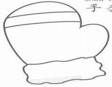 素描手套怎么画步骤图